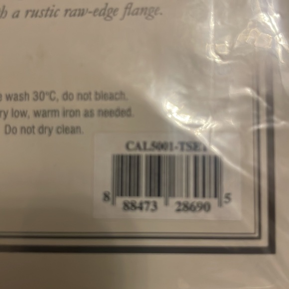 Surya Clara Rough Luxe Collection Twin Duvet Set - Picture 5 of 5